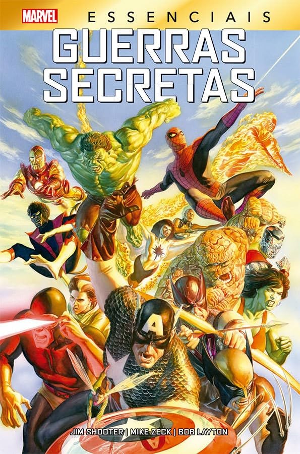 HQ Marvel Essenciais guerras secretas